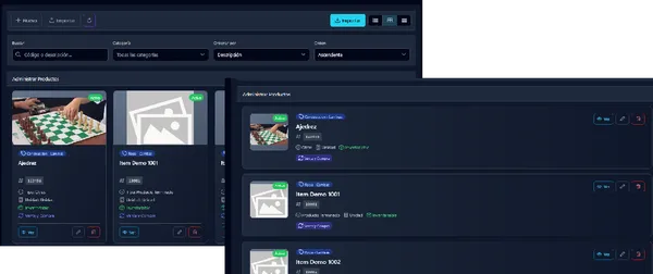 Catálogo de Productos Flexible